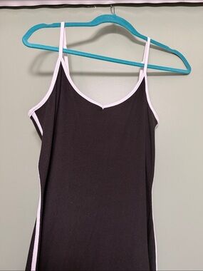 Rue21 Black Camisole Dress with White Trim